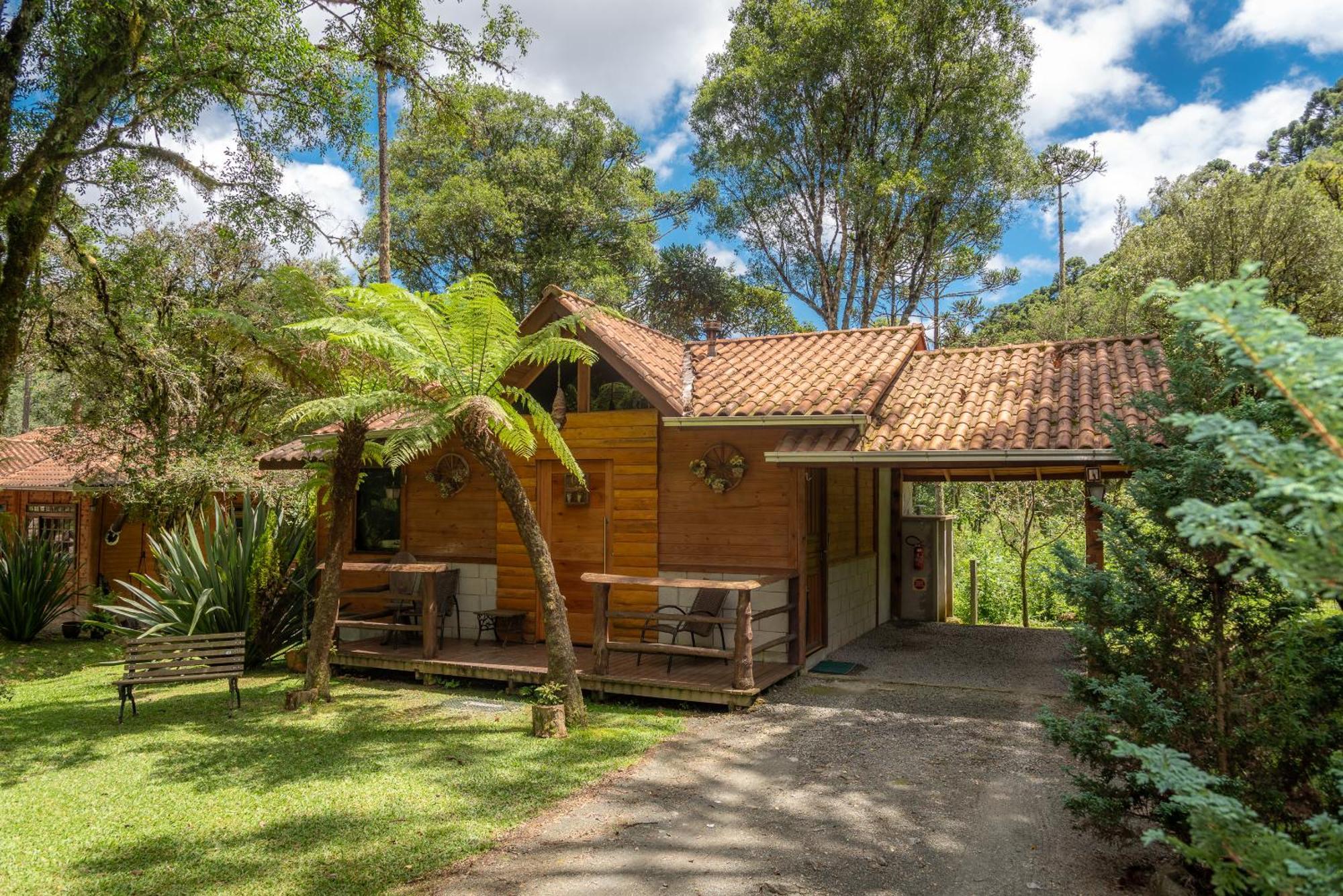 Pousada Caminhos Da Natureza Urubici Esterno foto